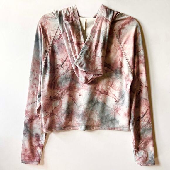 Tie-Dye Womens Cropped Hoodie Size (L) NWT - Picture 9 of 9